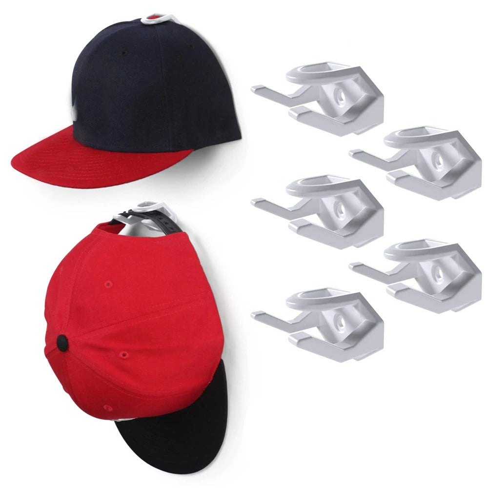 Adhesive Hat Racks for Wall-Minimalist Baseball Caps Hooks Organizer