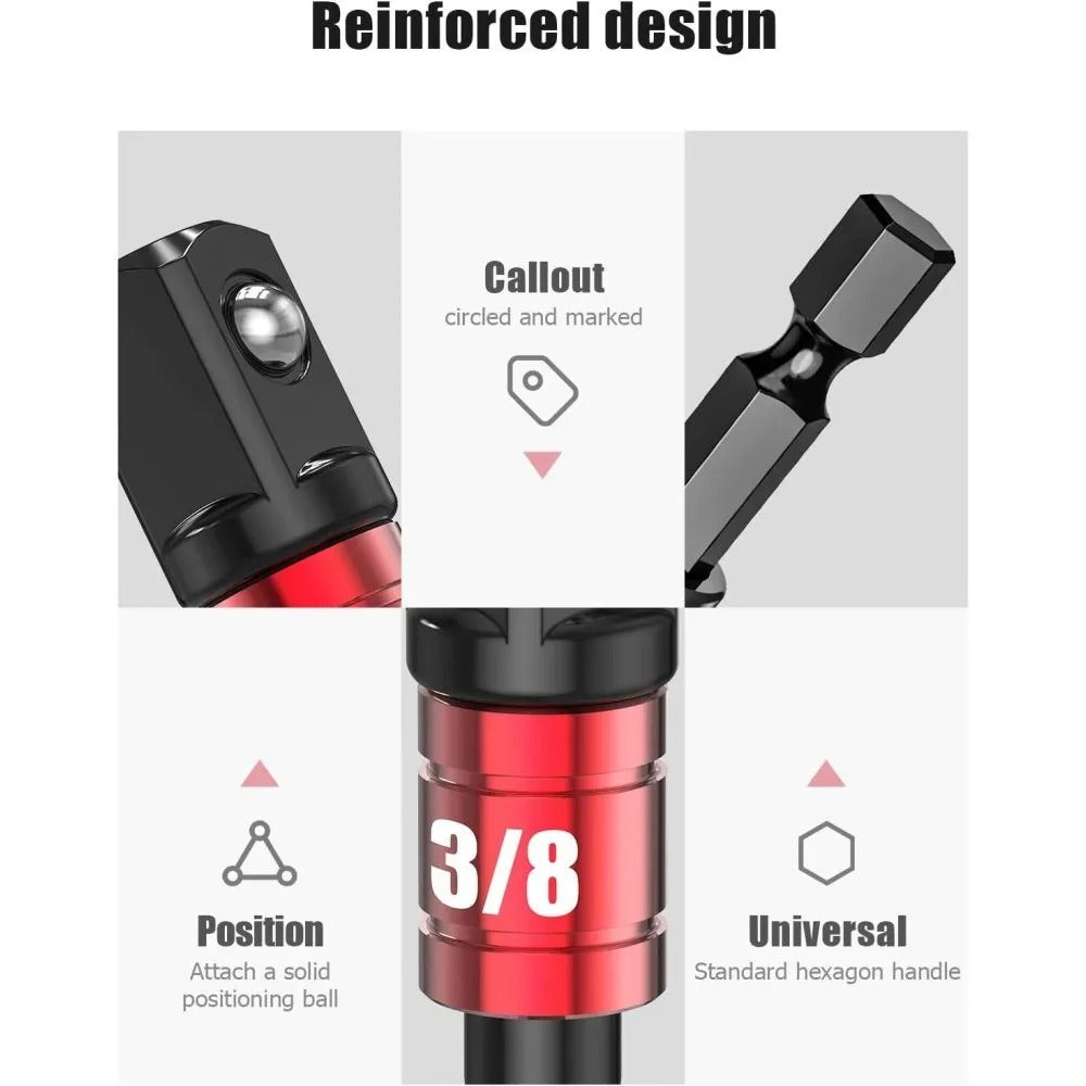 Impact Grade 105 Degree Angle Socket Adapter