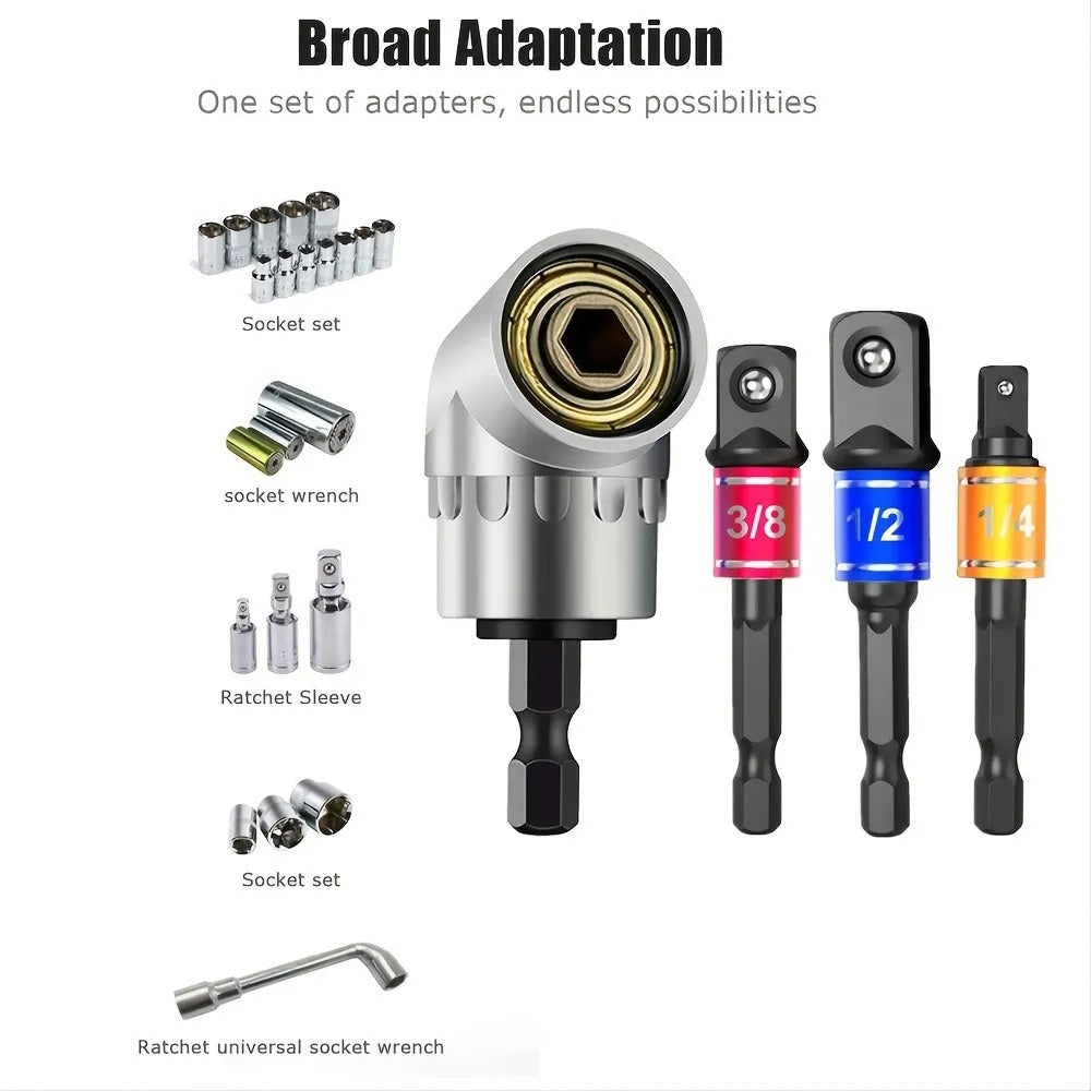 Impact Grade 105 Degree Angle Socket Adapter